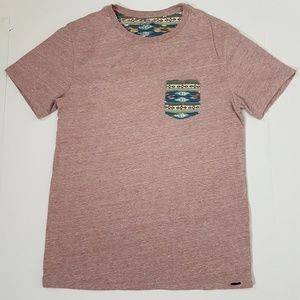THE BYAS Heathered Pink T-shirt Size S -49